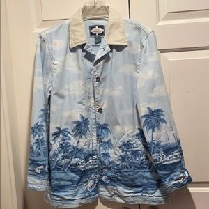 Lauren Ralph Lauren Beach Island Jacket Blue